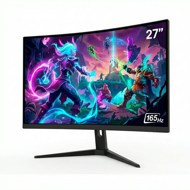 27" Curved Gaming Monitor 165Hz in Ghana - MachineWura