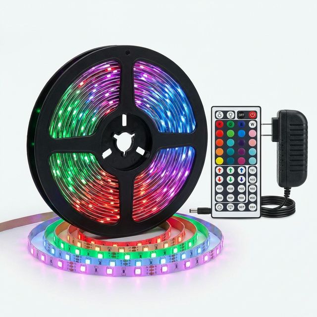 RGB LED Strip Lights (5m) in Ghana - MachineWura
