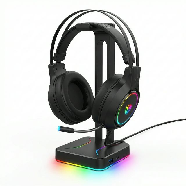 RGB Gaming Headset Stand in Ghana - MachineWura