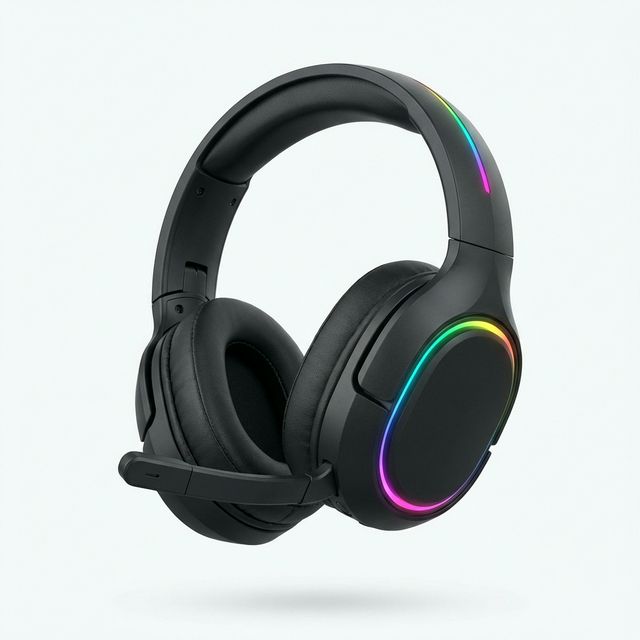 Wireless RGB Gaming Headset in Ghana - MachineWura